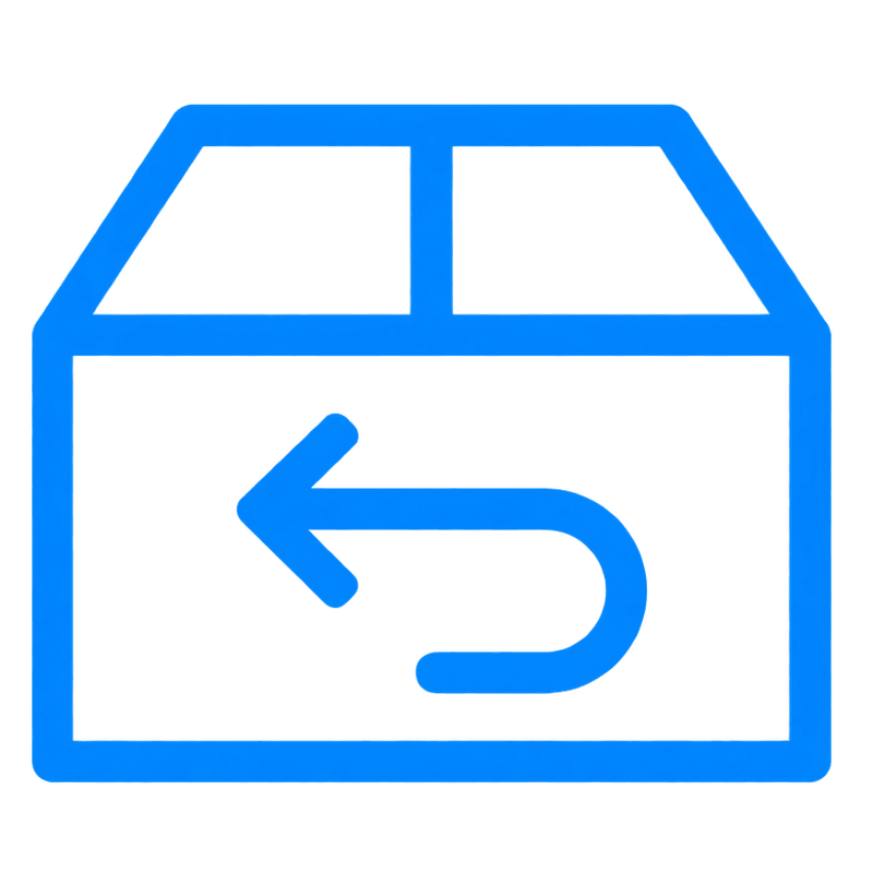Razeon 14-day return policy icon